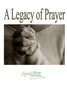Legacy of Prayer cover